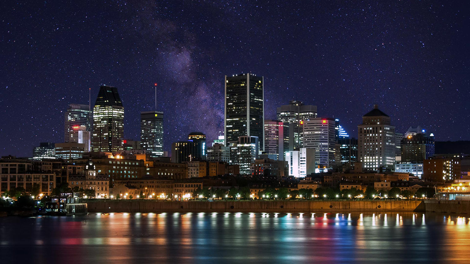 Stunning before and after images of the night sky reveals an unseen world with no pollution